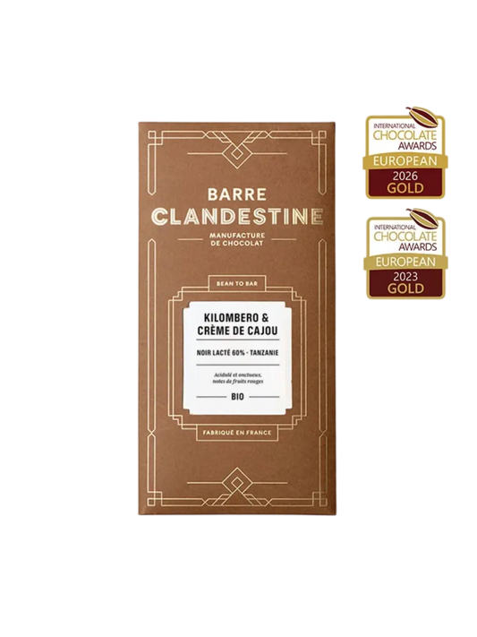 Chocolat Kilombero & crème de cajou