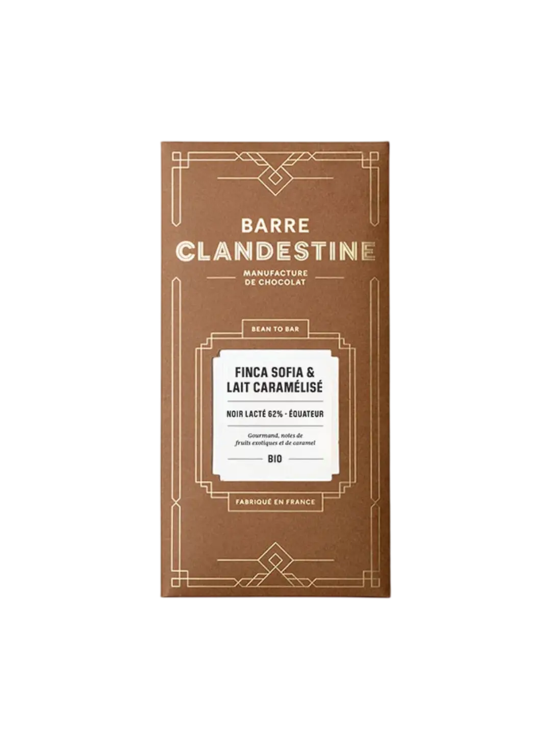 Chocolat Finca Sofia & lait caramélisé
